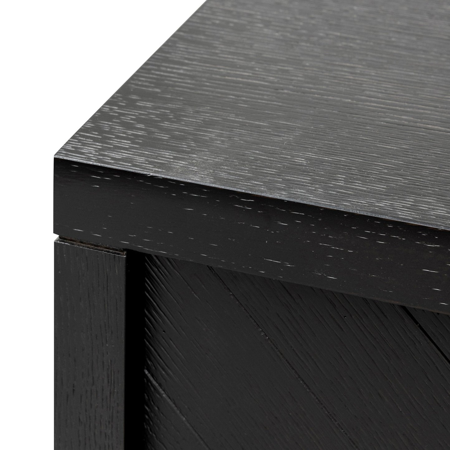 1.8m Entertainment TV Unit - Textured Espresso Black