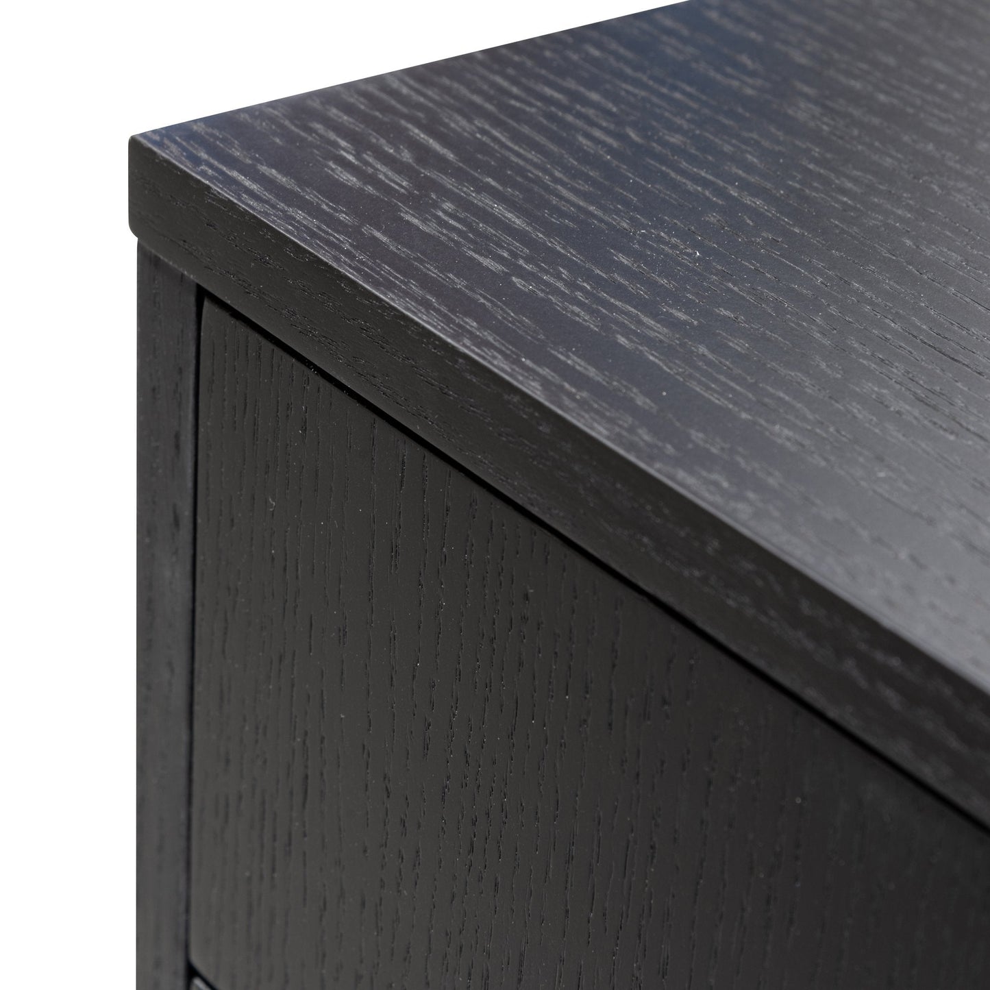 2.1m TV Unit - Full Black