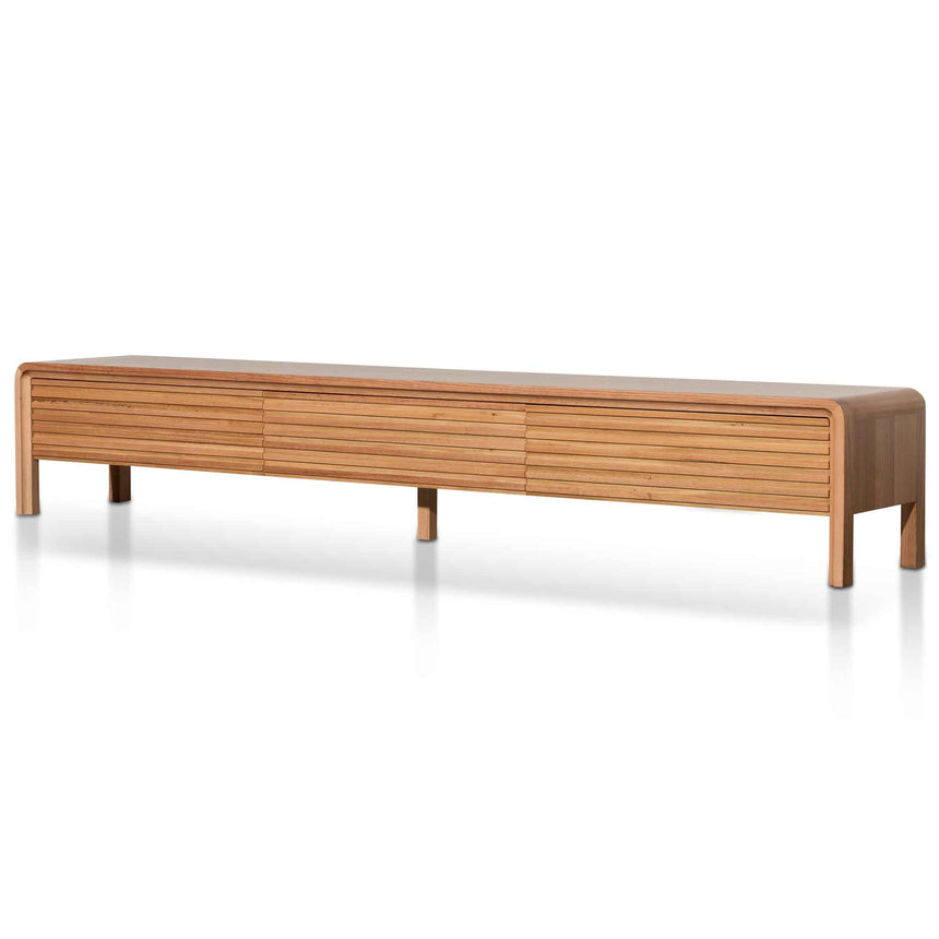 2.2m Entertainment TV Unit - Messmate