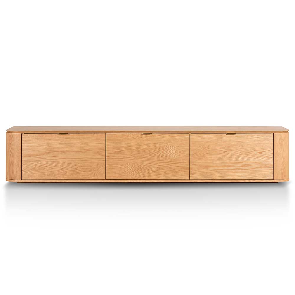 2.4 TV Entertainment Unit - Natural Oak