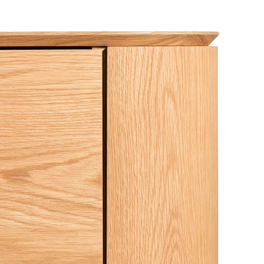 2.4 TV Entertainment Unit - Natural Oak