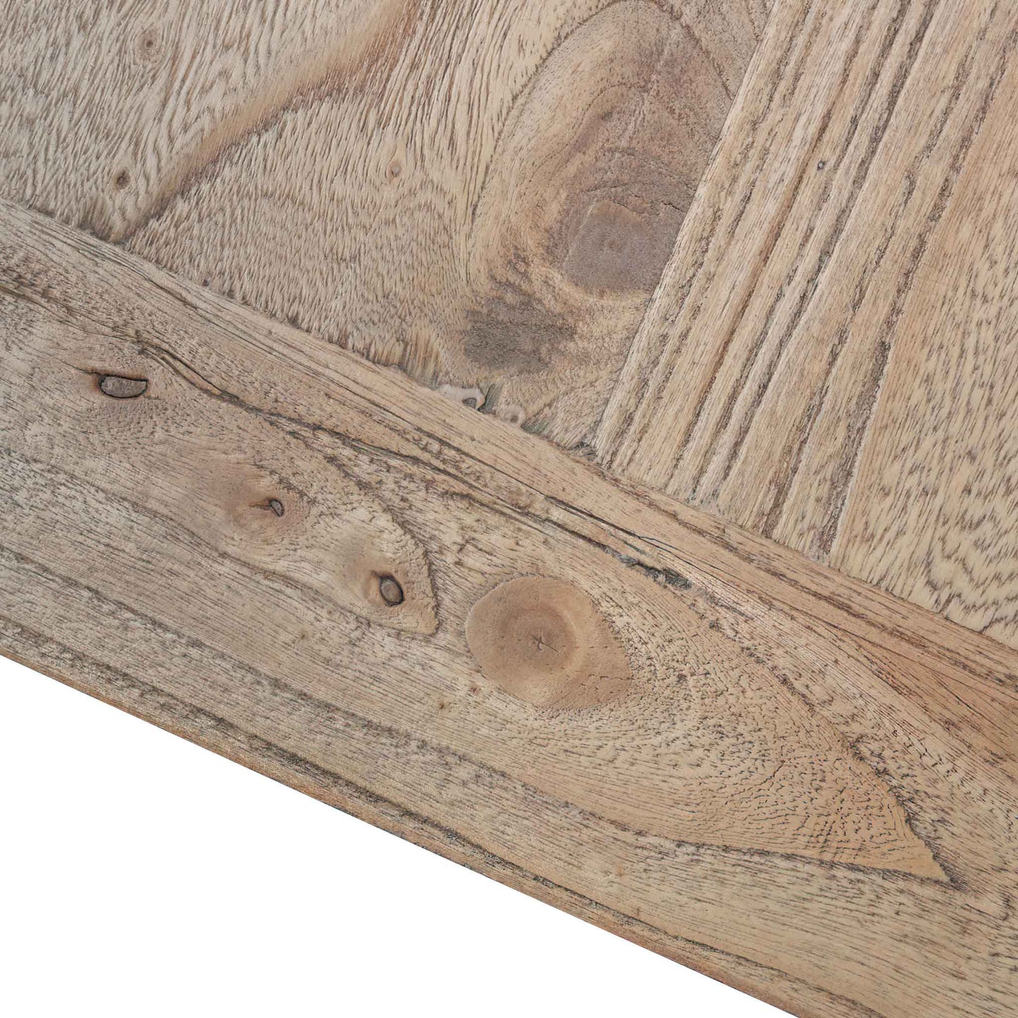 2m TV Entertainment Unit - Natural with Rattan Doors