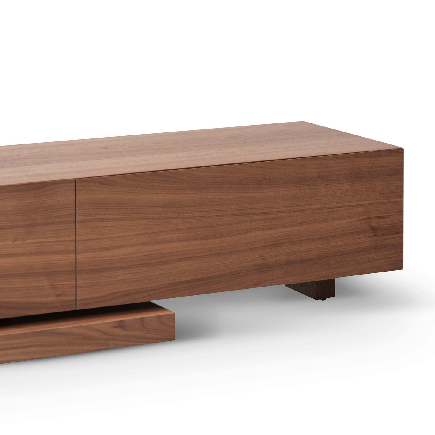 Extendable TV Entertainment Unit - Walnut