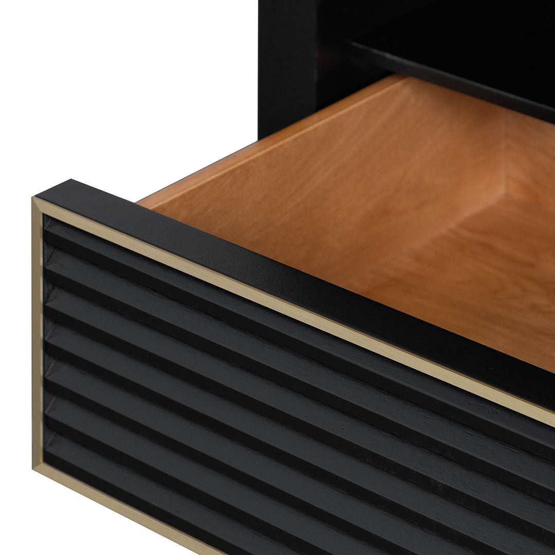 CTV8273-VA 2m TV Entertainment Unit - Textured Espresso Black