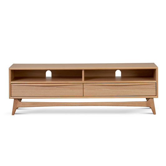 CTV8390-VN Narrow TV Entertainment Unit - Natural Oak