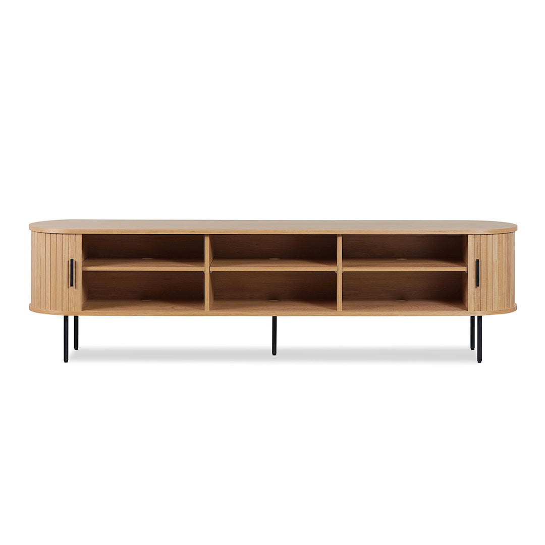 Natural Oak Dania 2m TV Entertainment Unit