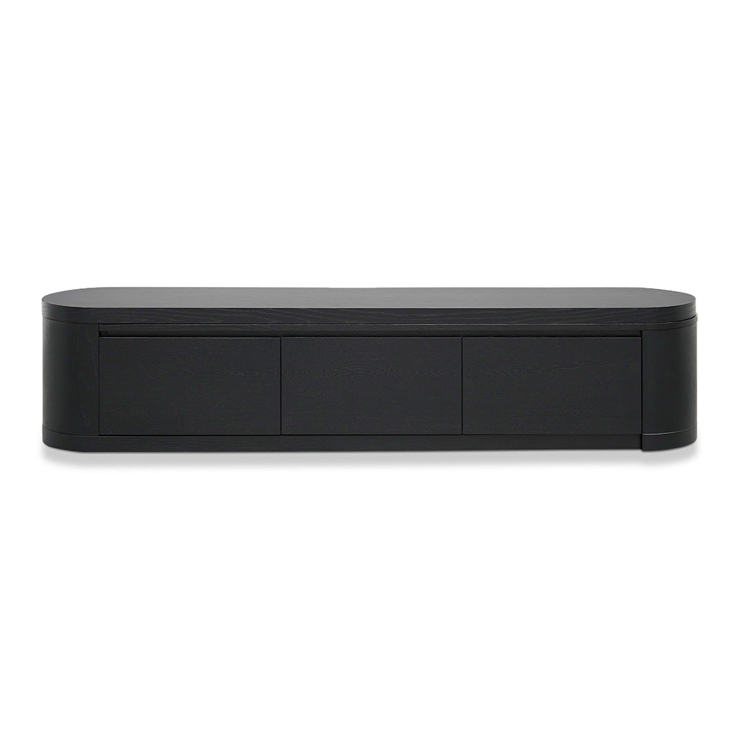 Extendable TV Entertainment Unit Full - Black Oak
