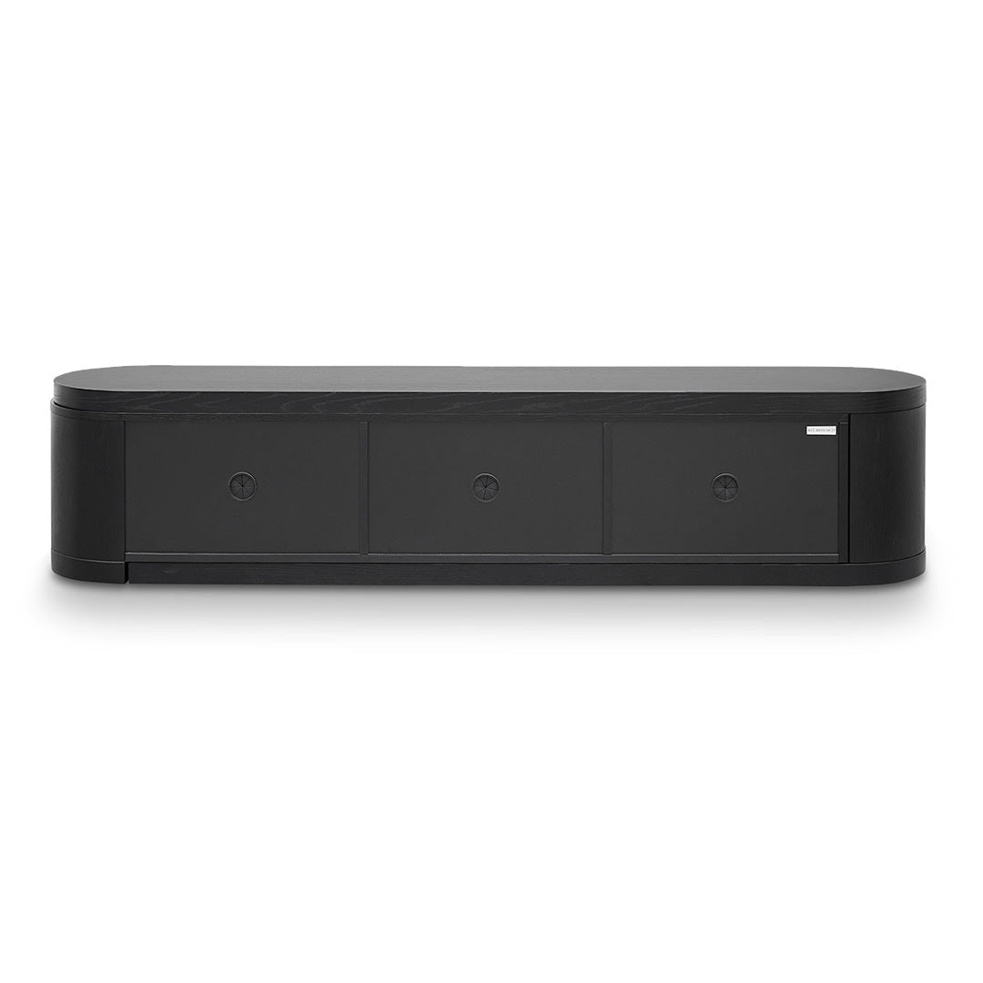 Extendable TV Entertainment Unit Full - Black Oak