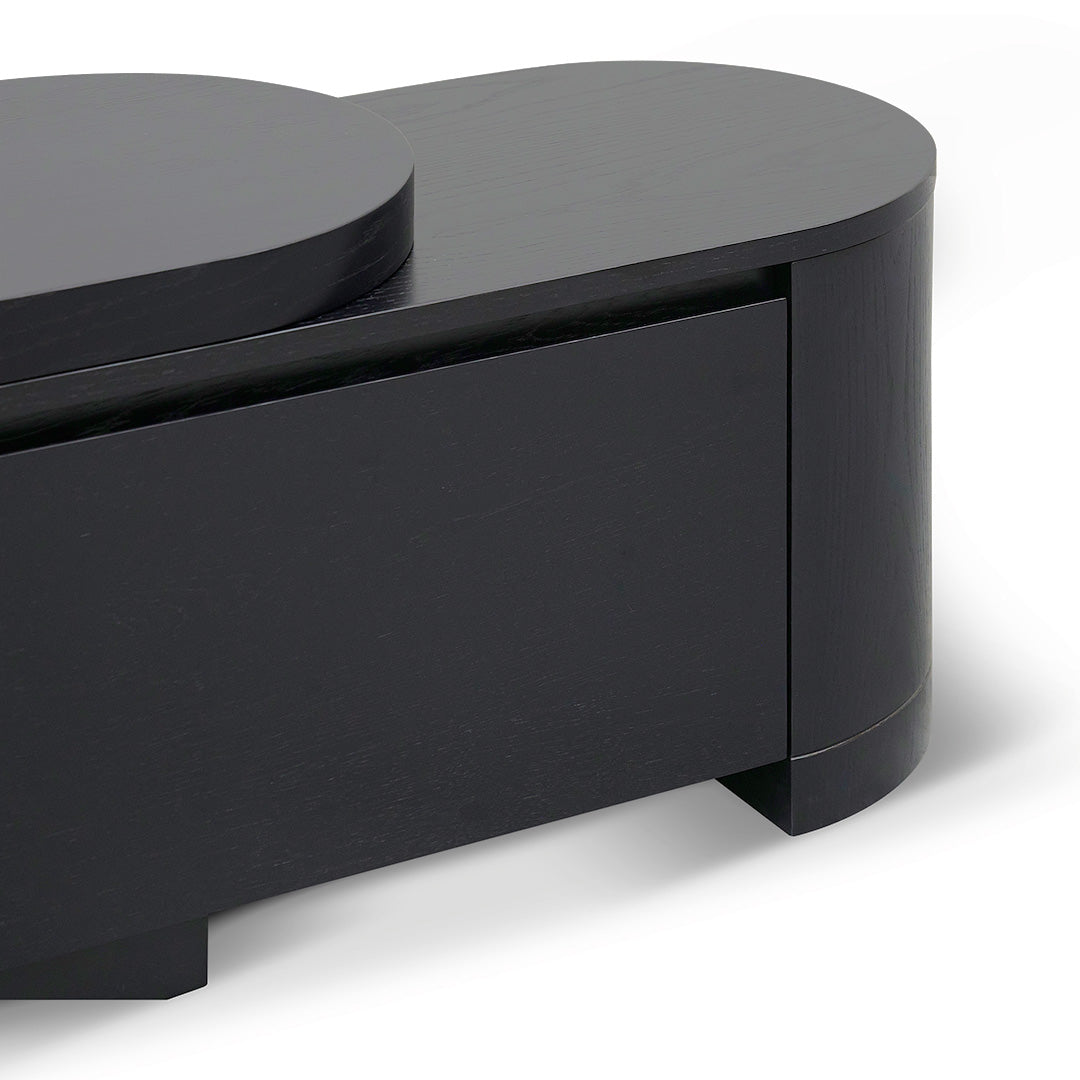 Extendable TV Entertainment Unit Full - Black Oak