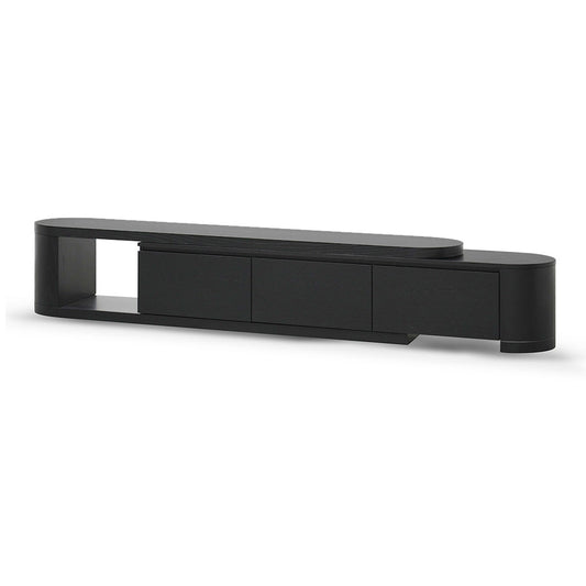 Extendable TV Entertainment Unit Full - Black Oak
