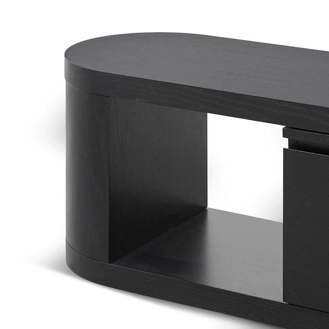 Extendable TV Entertainment Unit Full - Black Oak