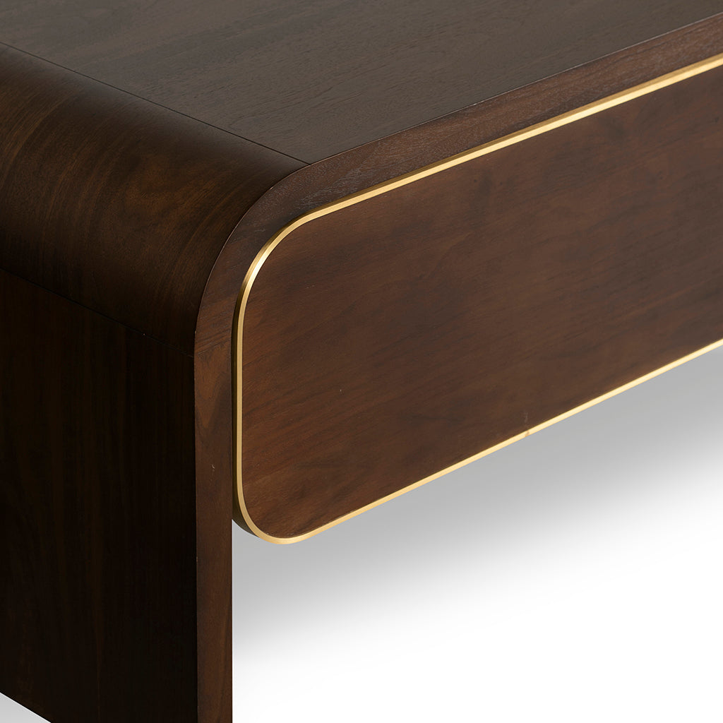 2m TV Entertainment Unit - Walnut