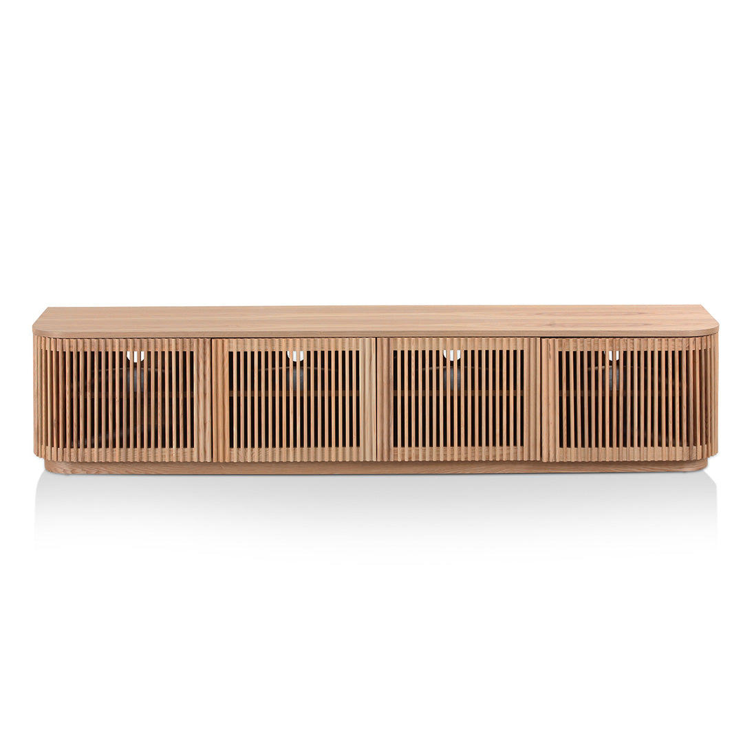 2m TV Unit - Natural