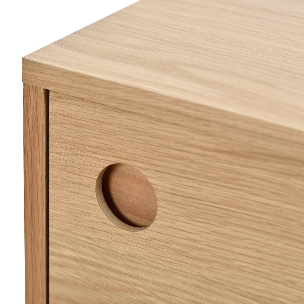 160cm Wooden TV Entertainment Unit - Natural