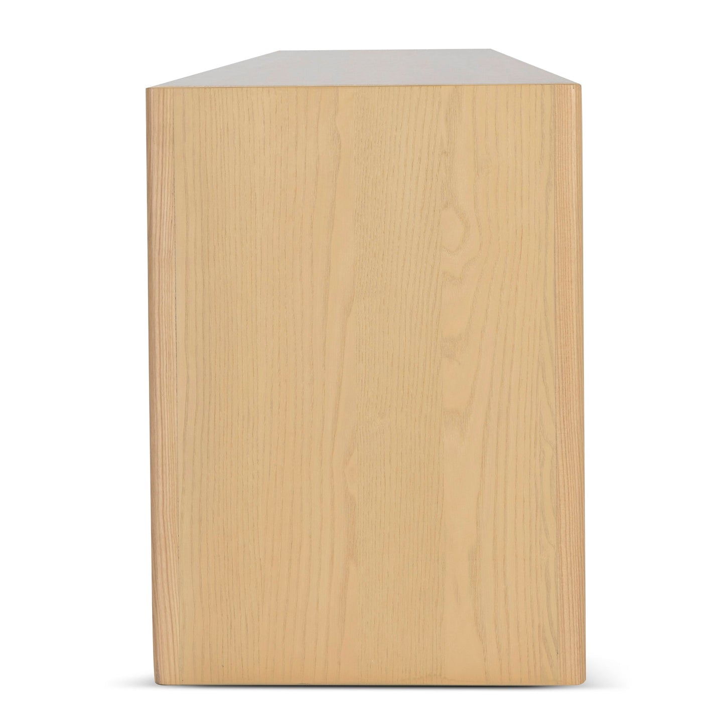 2.1m Travertine Top TV Entertainment Unit - Creme Ash