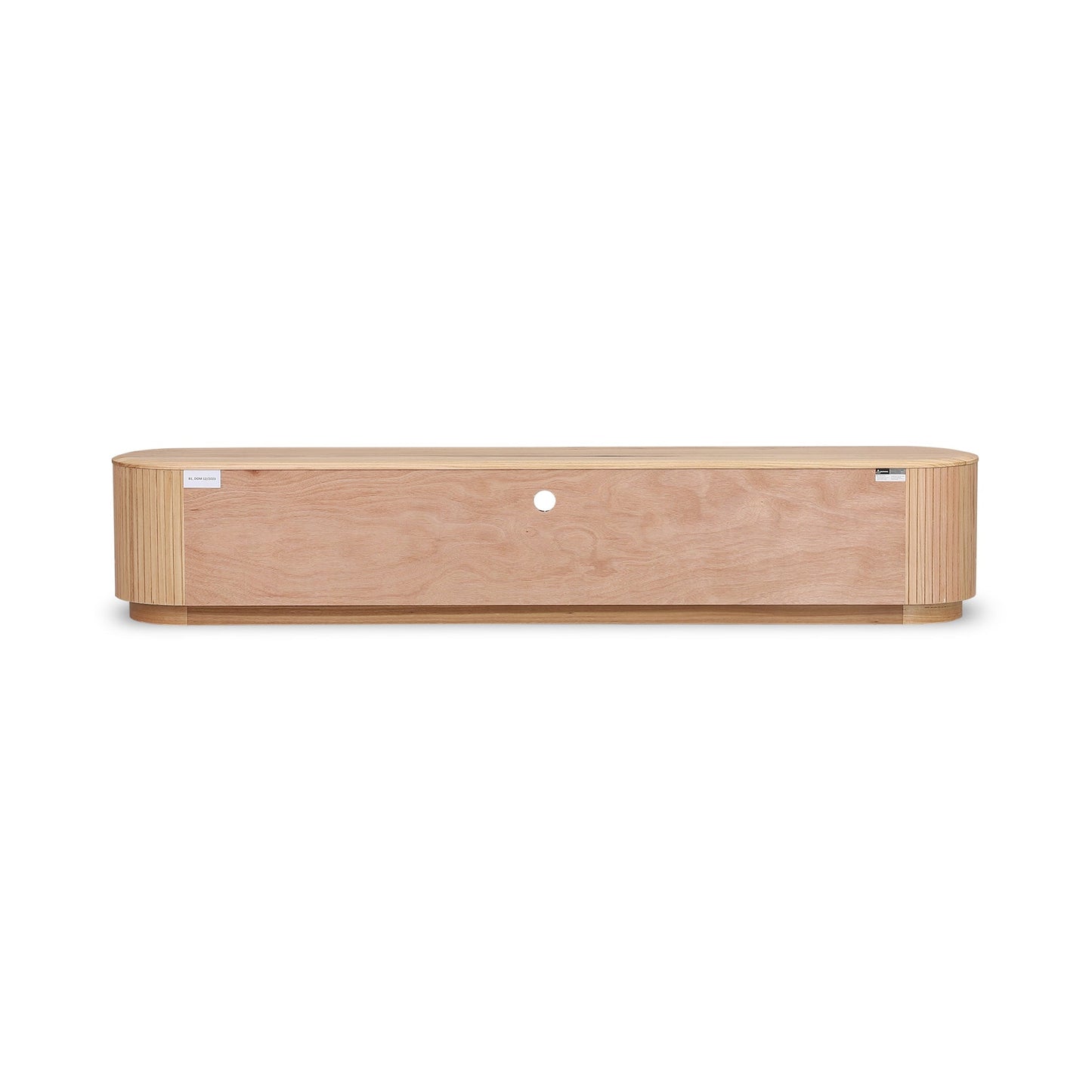 2.4m TV Entertainment Unit – Natural Ash