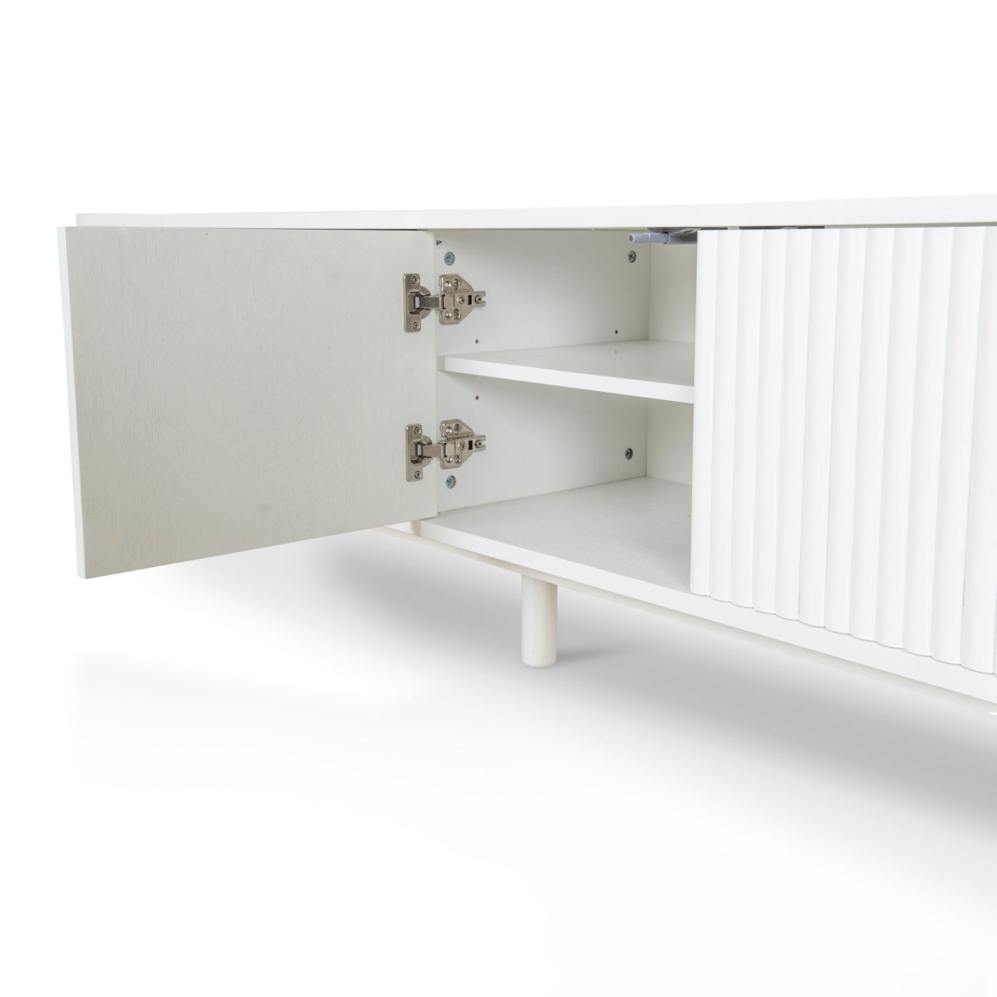 2m TV Entertainment Unit - White Oak