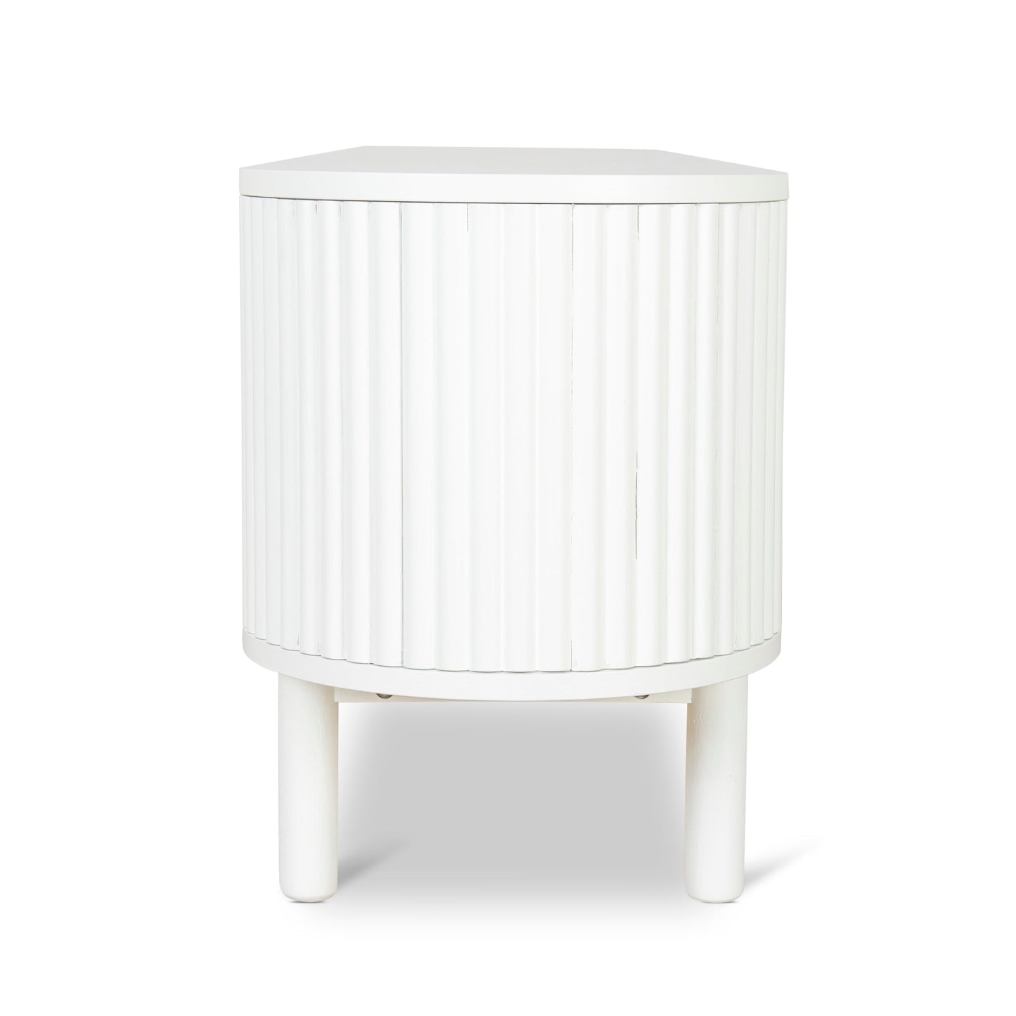 2m TV Entertainment Unit - White Oak