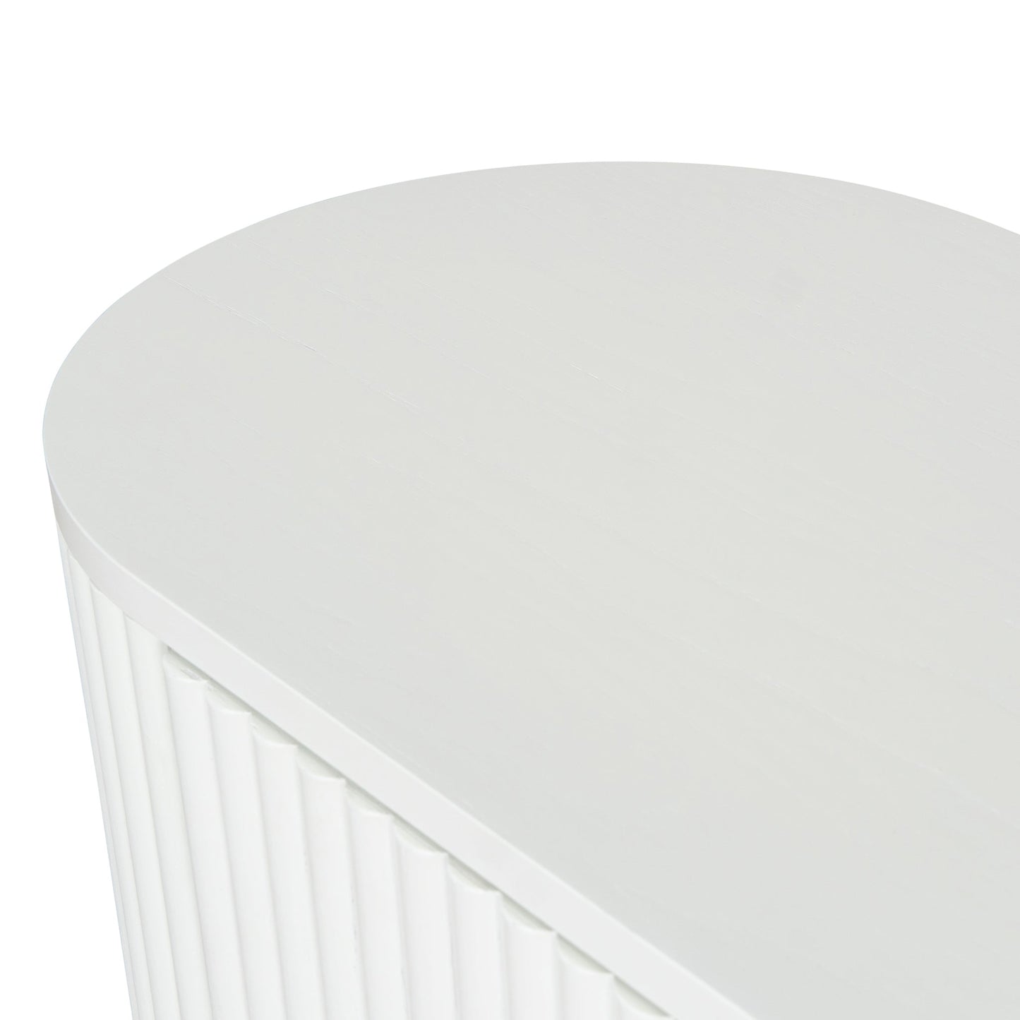 2m TV Entertainment Unit - White Oak