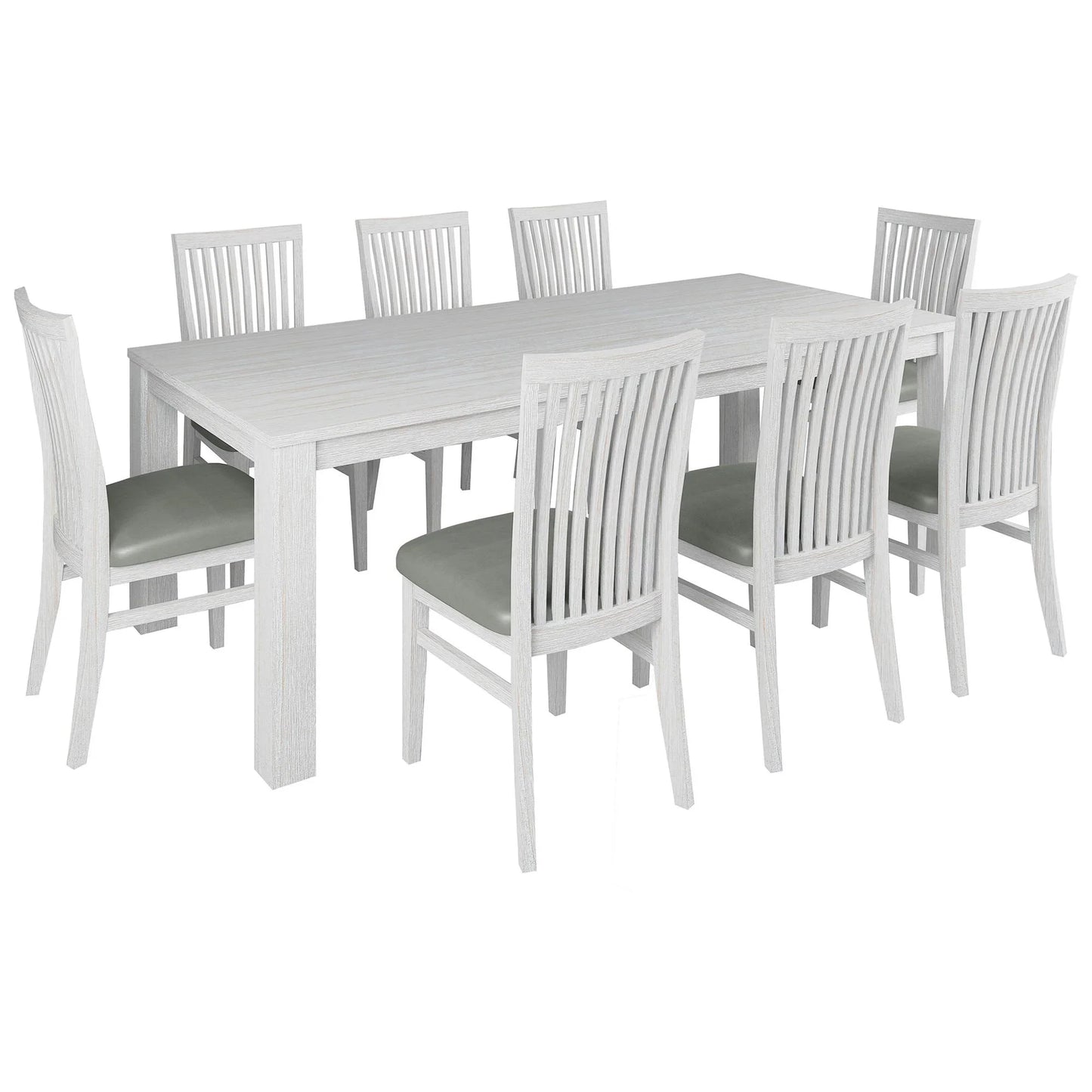 Francia Table with 8 Dining Chairs