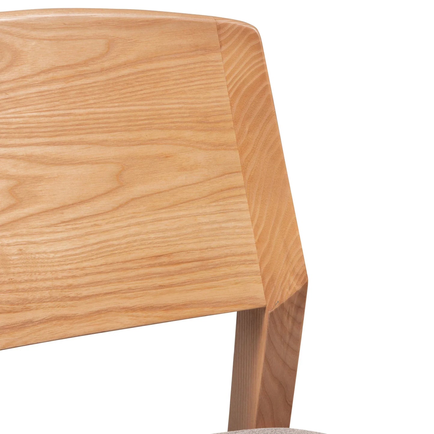 Delphine Round Table with 4 Chairs Dining Set - Oak