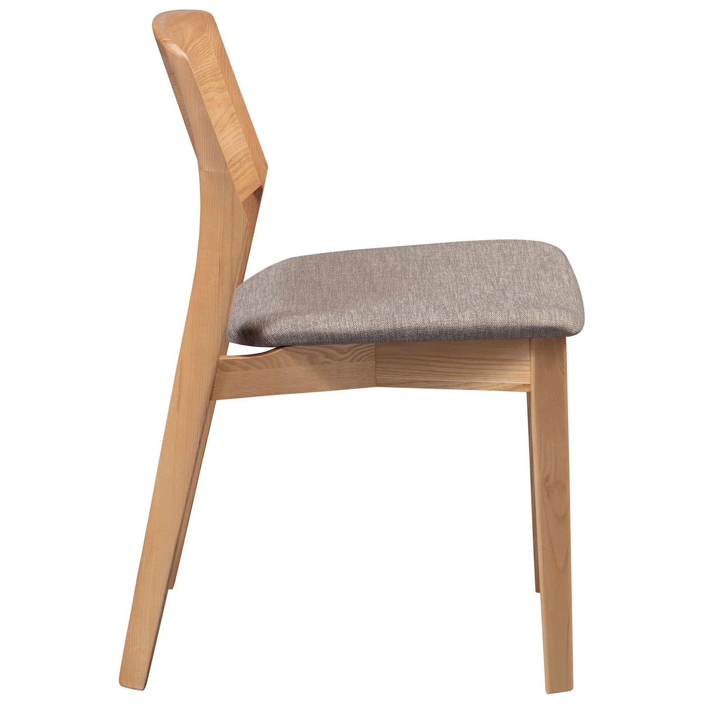 Delphine Round Table with 4 Chairs Dining Set - Oak