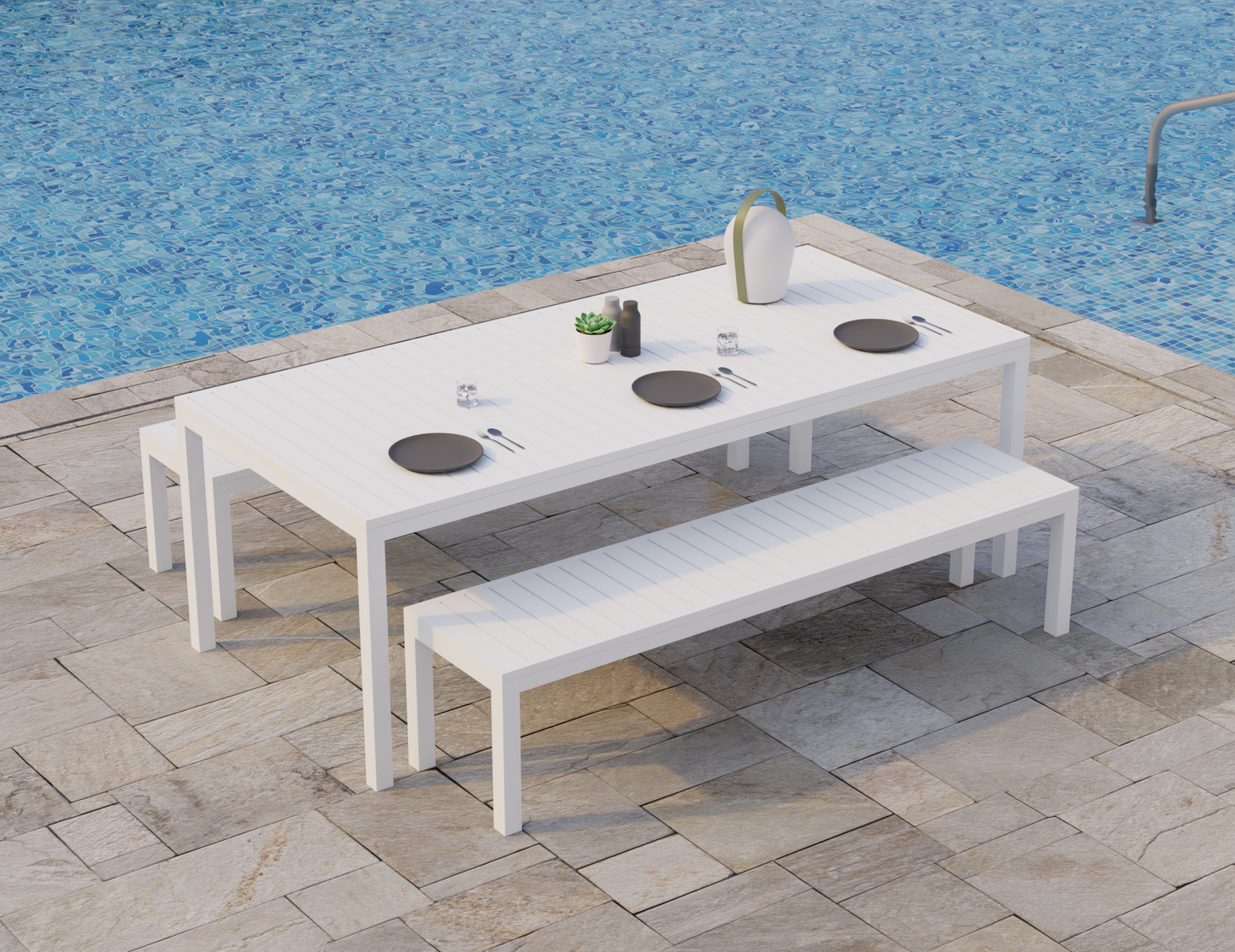 Halki Outdoor Bench