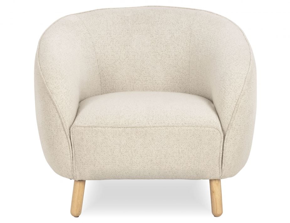 Willow Occasional Chair – Ivory Fabric