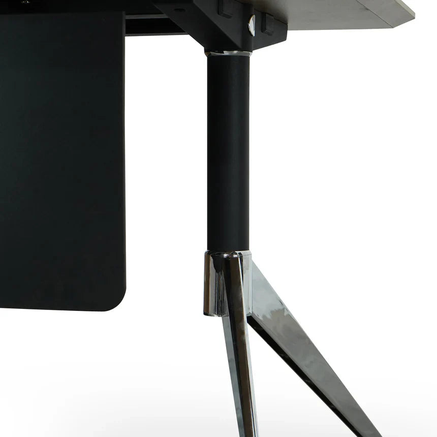 Office Desk with Storage and Lockable Drawers