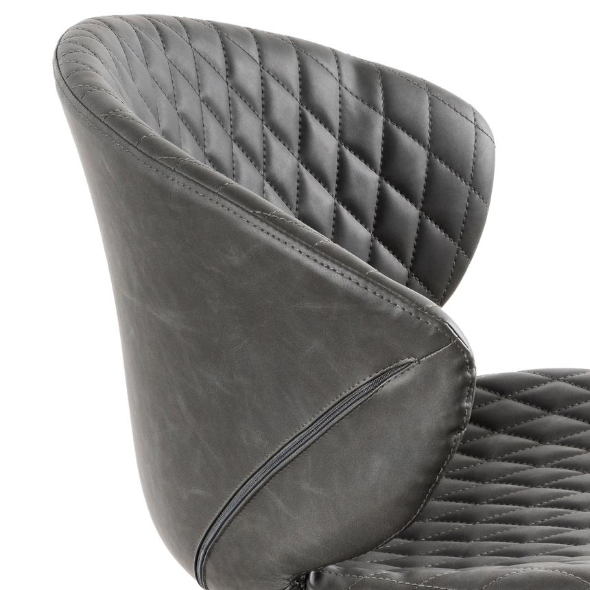Office Chair - Charcoal with White Base