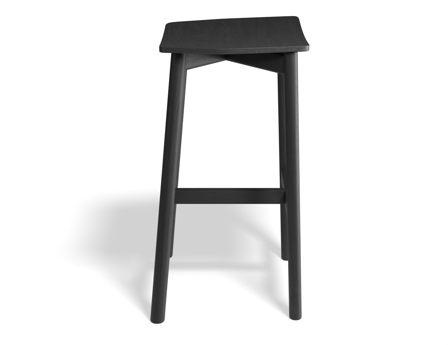 Andi Stool - Black - Backless