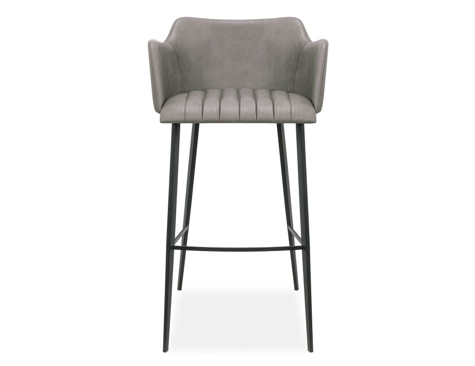 Andorra Bar Stool - Vintage Grey Seat