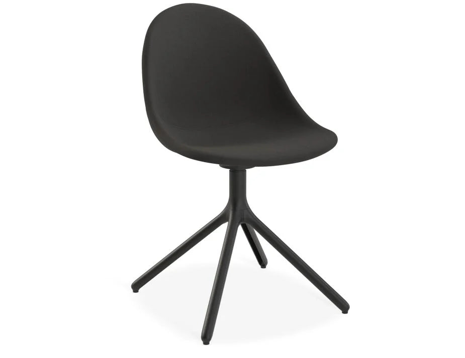 Pebble Fabric Upholstered Chair - Anthracite