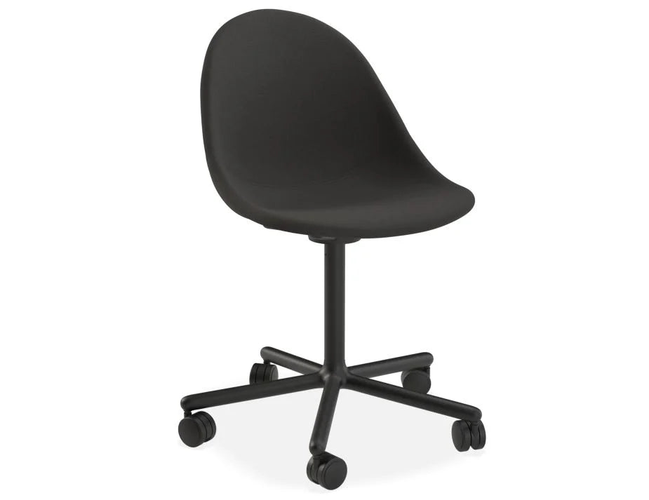 Pebble Fabric Upholstered Chair - Anthracite