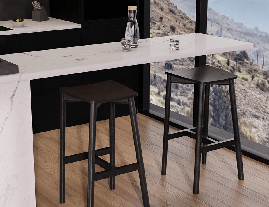 Andi Stool - Black - Backless