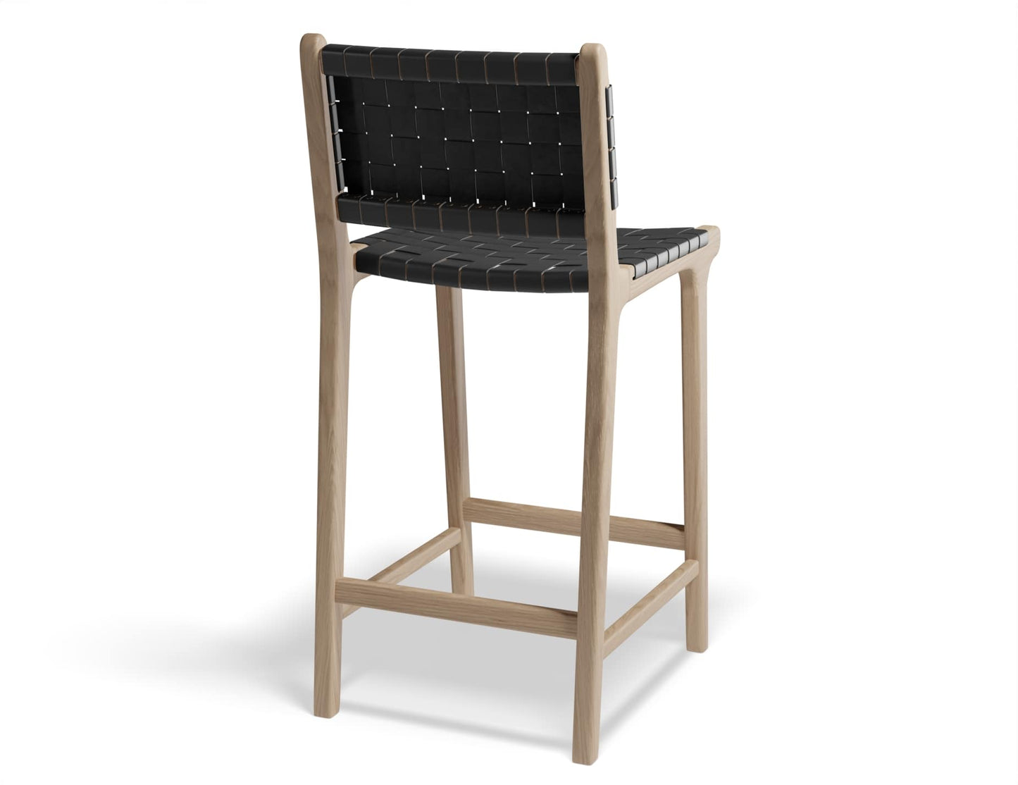 Brooklyn Bar Stool - Natural Frame