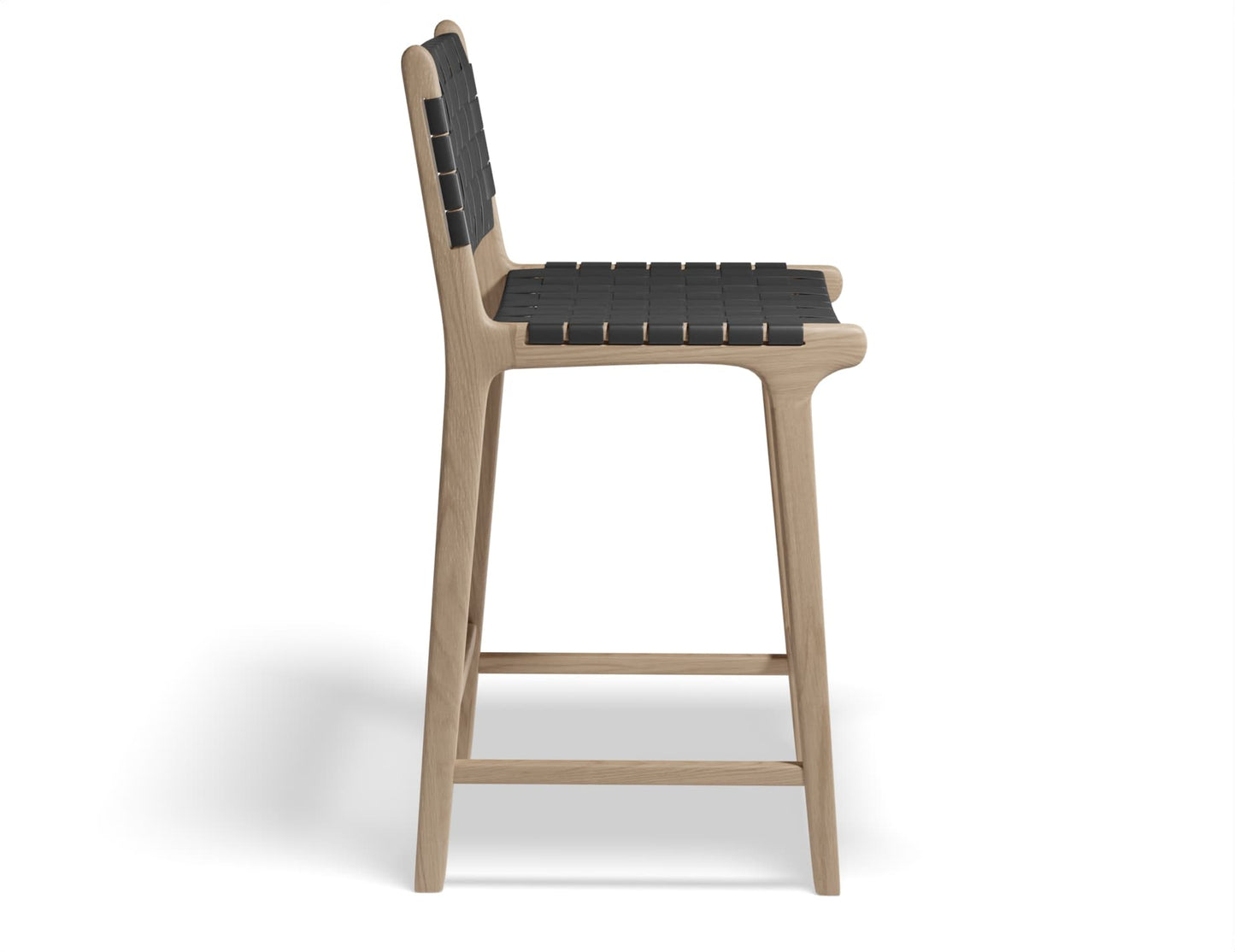 Brooklyn Bar Stool - Natural Frame