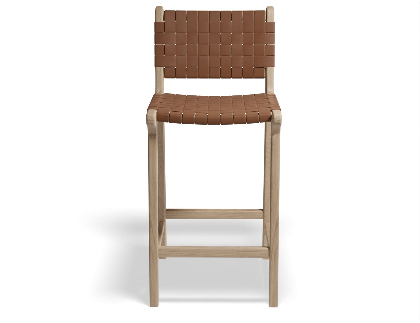 Brooklyn Bar Stool - Natural Frame