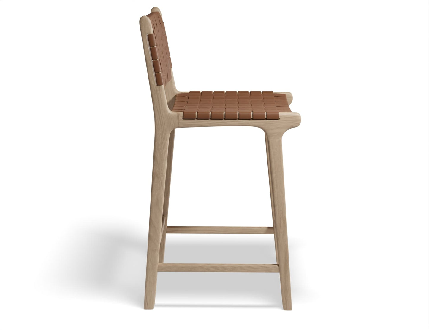 Brooklyn Bar Stool - Natural Frame