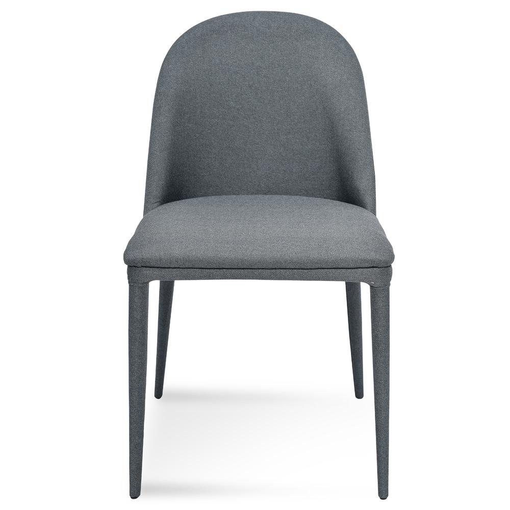 Carter Fabric Dining Chair - Gunmetal Grey - Last One