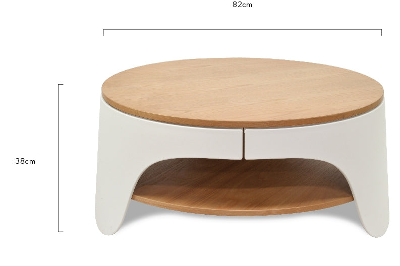 82cm Round Coffee Table