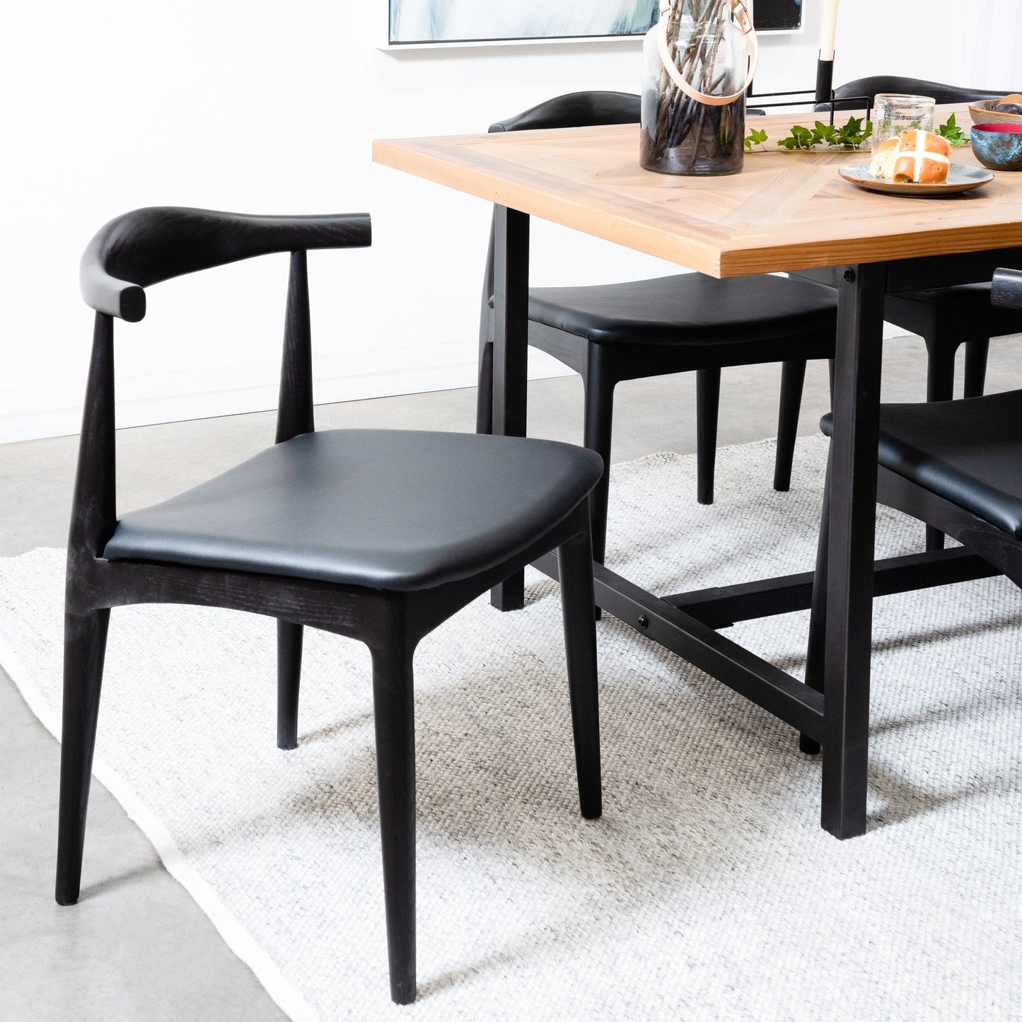 Ex Display - Henrik Dining Chair - Full Black