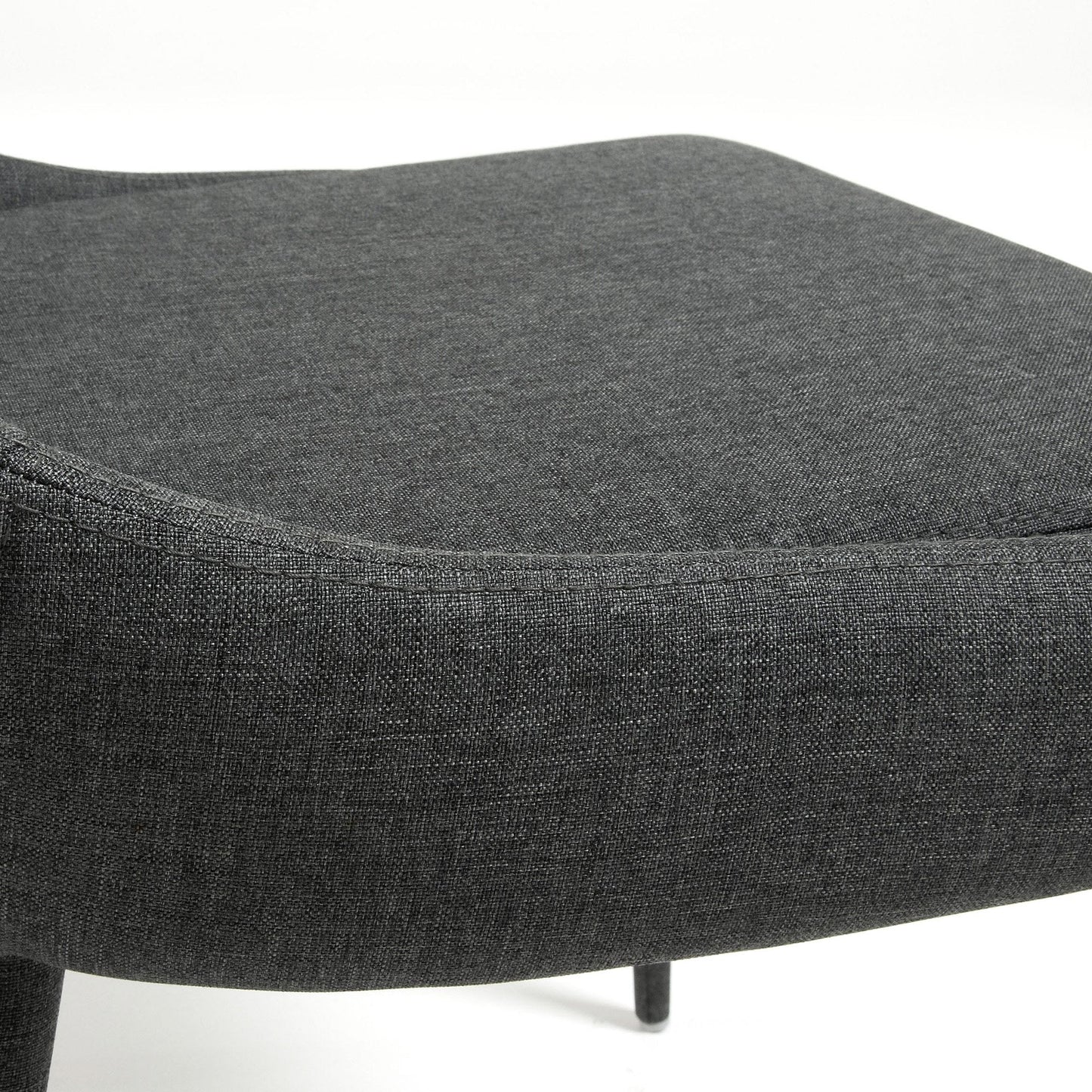 Ex Display - Dant Fabric Dining Chair - Dark Grey - Last One
