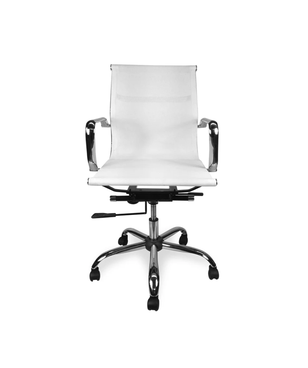 Designer Mesh Boardroom Office Chair - White