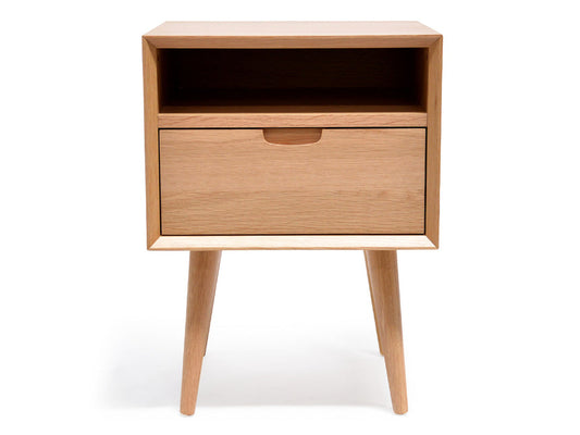SQ Wooden Bedside Table