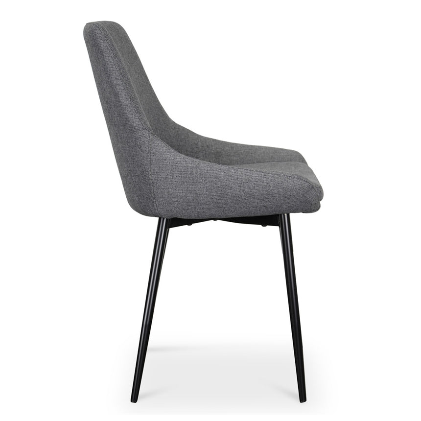 Dining Chair - Dark Grey (Set of 2)