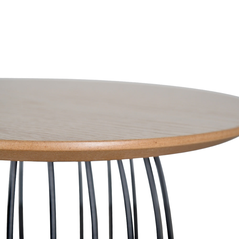 CST2125-KD Side Table Set - Natural - Black