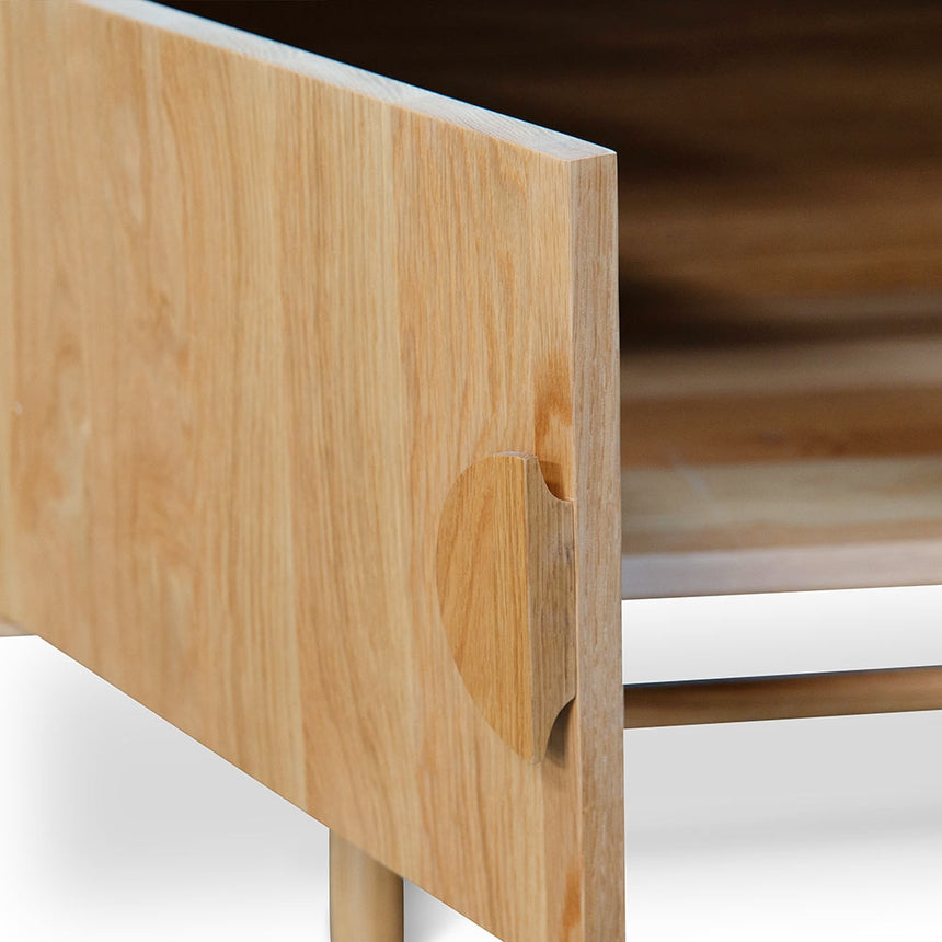 2.1m Entertainment TV Unit - Natural