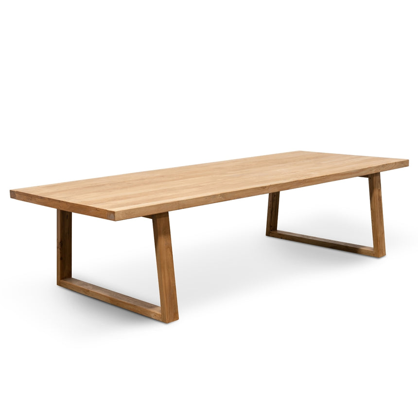 Reclaimed 3m Dining Table - Natural