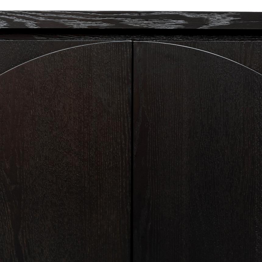 Storage Cabinet - Textured Espresso Black
